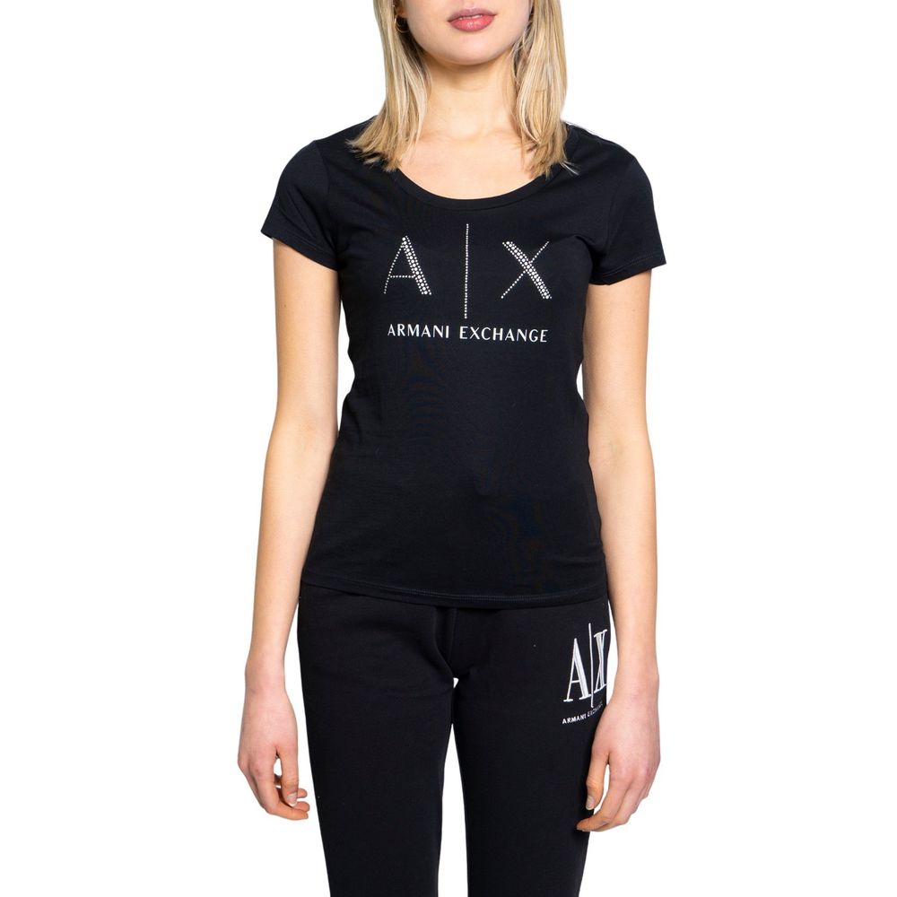 Black Cotton Tops & T-Shirt