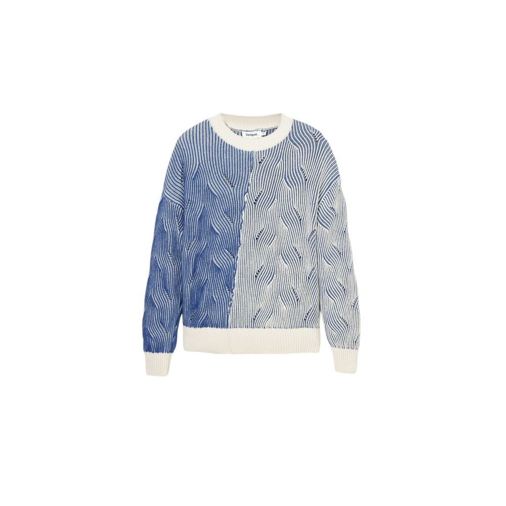 Blue Cotton Sweater