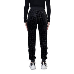 Black Polyester Jeans & Pant