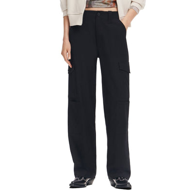 Desigual Black Polyester Jeans & Pant