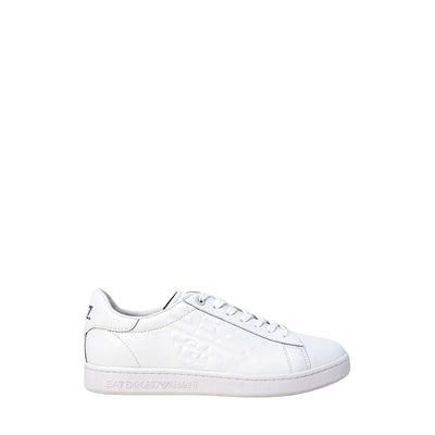 EA7 Emporio Armani White Polyethylene Sneaker