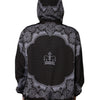 Dolce & Gabbana Black Bandana Hooded Full Zip Bomber Jacket