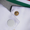 Dolce & Gabbana Multicolor Italia Button Down Bomber Jacket