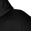 Dolce & Gabbana Black Viscose Full Zip Hooded Bomber Jacket