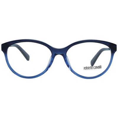 Roberto Cavalli Blue Metal And Plastic Frames