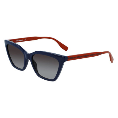 Karl Lagerfeld Blue Cp Injected Sunglasses