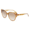 Karl Lagerfeld Brown Acetate Sunglasses