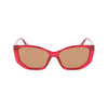 Karl Lagerfeld Red Injected Sunglasses