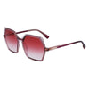 Karl Lagerfeld Red Injected Sunglasses