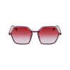 Karl Lagerfeld Red Injected Sunglasses