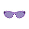 Karl Lagerfeld Purple Injected Sunglasses