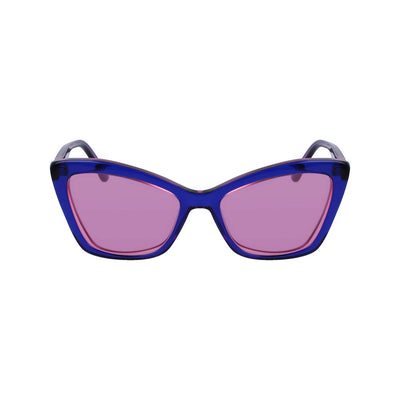 Karl Lagerfeld Blue Acetate Sunglasses