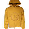 Dolce & Gabbana Mustard DG Hooded Men Sweatshirt Sweater