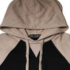 Dolce & Gabbana Black Beige Hooded Men Sweatshirt Sweater