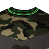 Dolce & Gabbana Multicolor Camouflage Sweatshirt Sweater