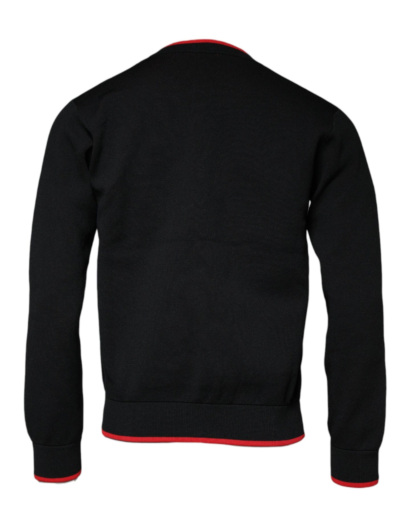 Dolce & Gabbana Black DG Logo Crew Neck Sweatshirt Sweater