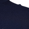 Dolce & Gabbana Blue Wool Knit Turtleneck Pullover Sweater