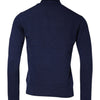 Dolce & Gabbana Blue Wool Knit Turtleneck Pullover Sweater