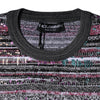 Dolce & Gabbana Multicolor Stripes Crew Neck Pullover Sweater