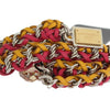 Dolce & Gabbana Elegant Multicolor Crystal-Embellished Belt