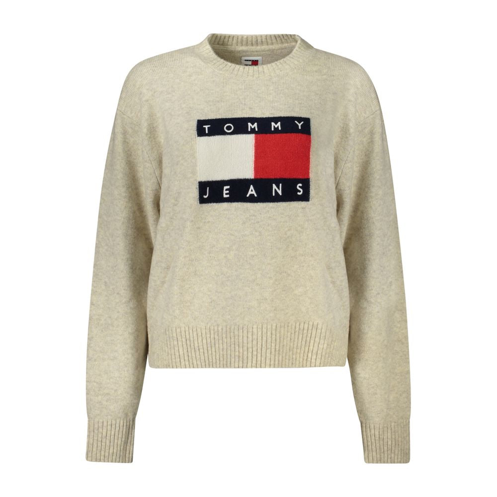 Tommy Hilfiger Beige Wool Sweater