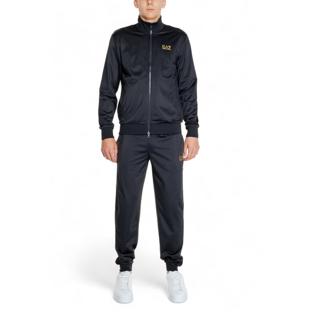 Black Polyester Sweatsuit