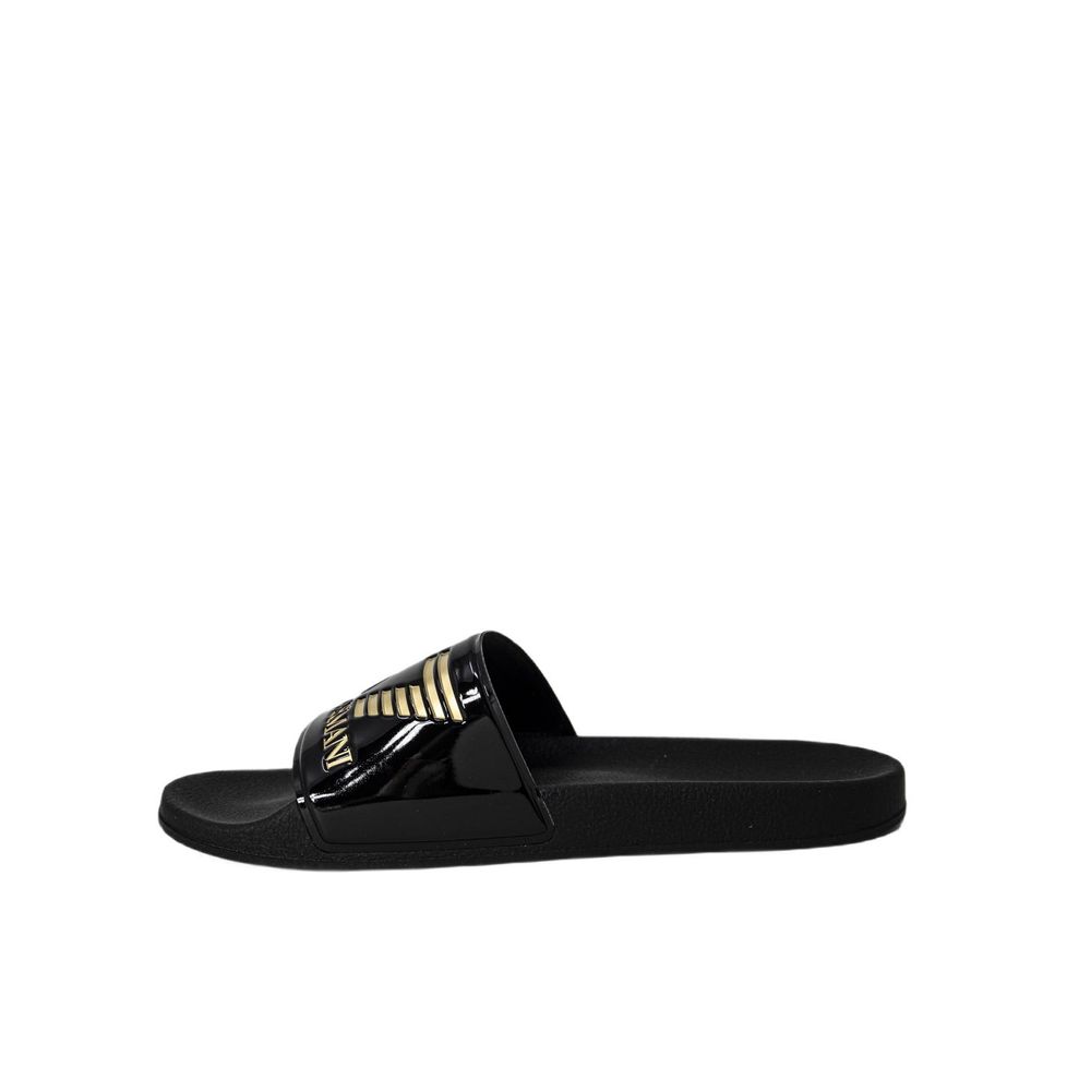 EA7 Emporio Armani Gold Polyethylene Sandal