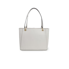 Cream Polyethylene Handbag