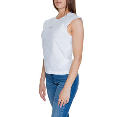 White Cotton Tops & T-Shirt