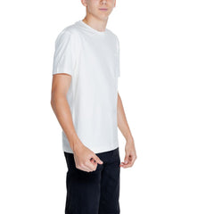 Calvin Klein White Cotton T-Shirt