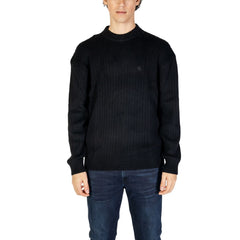 Black Cotton Sweater