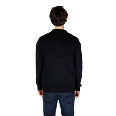 Black Cotton Sweater