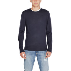 Calvin Klein Jeans Blue Recycled Wool T-Shirt