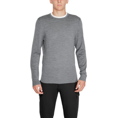 Gray Recycled Wool T-Shirt