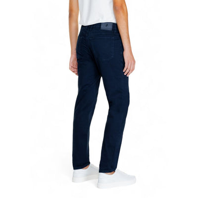 Jeckerson Blue Cotton Jeans & Pant