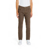 Jeckerson Brown Cotton Jeans & Pant