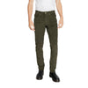 Jeckerson Green Cotton Jeans & Pant