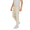 Jeckerson Cream Cotton Jeans & Pant