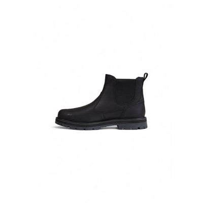 Timberland Black Nubuck Leather Boot