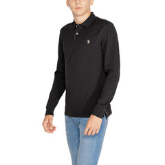 U.S. POLO ASSN. Black Cotton T-Shirt