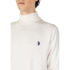 U.S. POLO ASSN. White Cotton Sweater