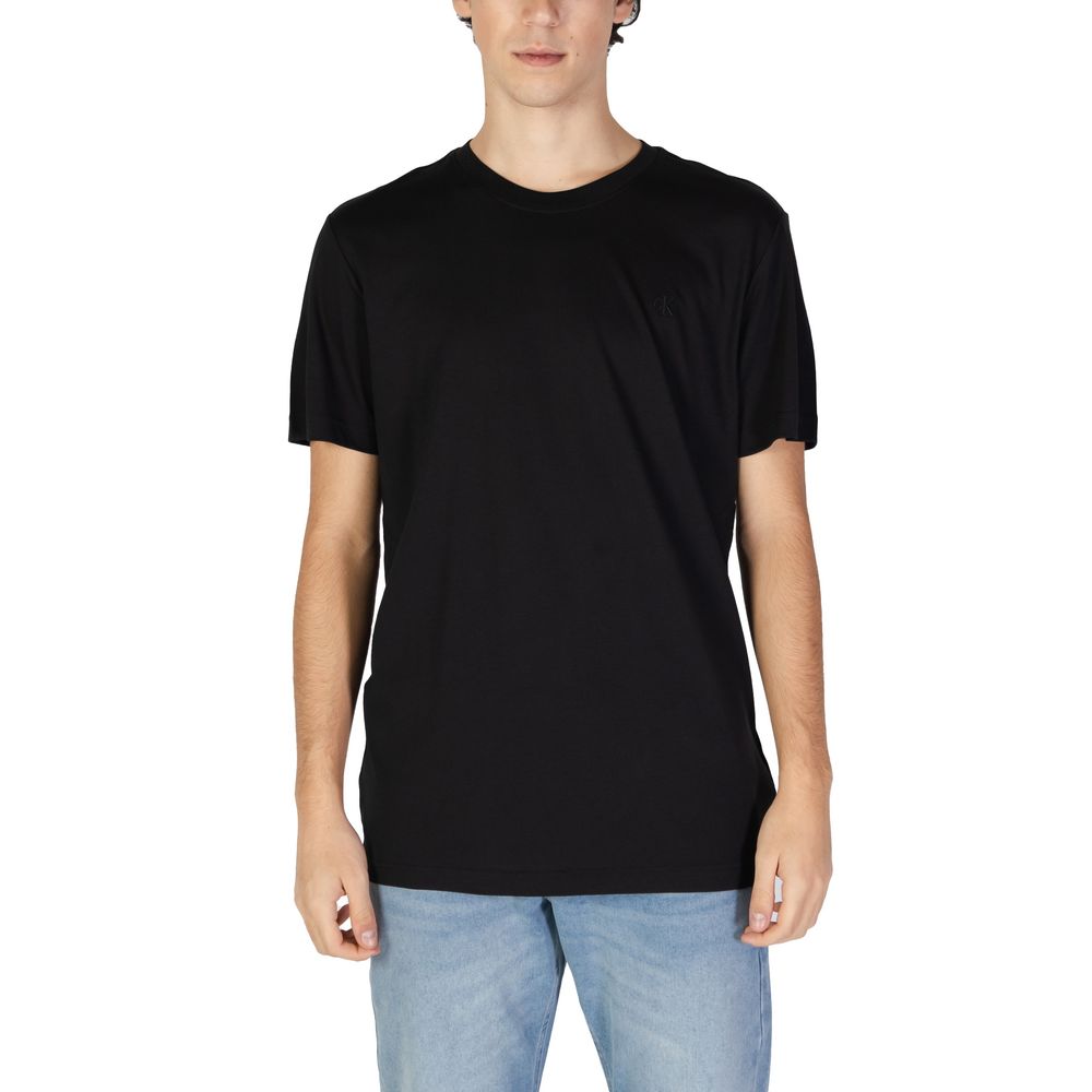 Black Cotton T-Shirt