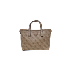 Beige Polyethylene Handbag