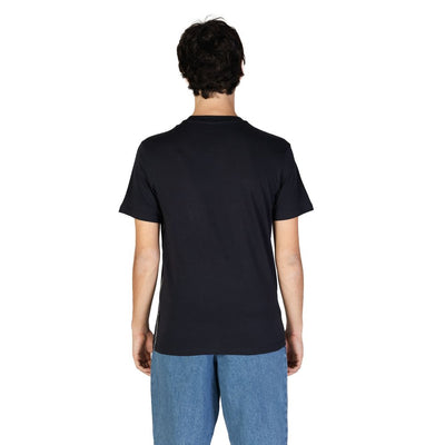 Napapijri Black Cotton T-Shirt