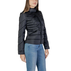 Black Polyamide Jackets & Coat