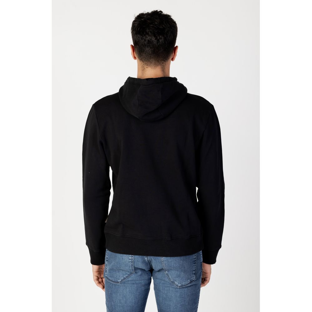 Napapijri Black Cotton Sweater