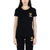 Moschino Black Cotton Tops & T-Shirt