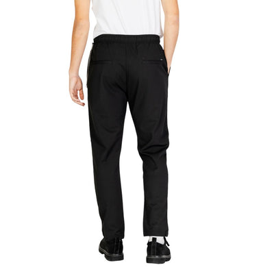 Gianni Lupo Black Polyester Jeans & Pant