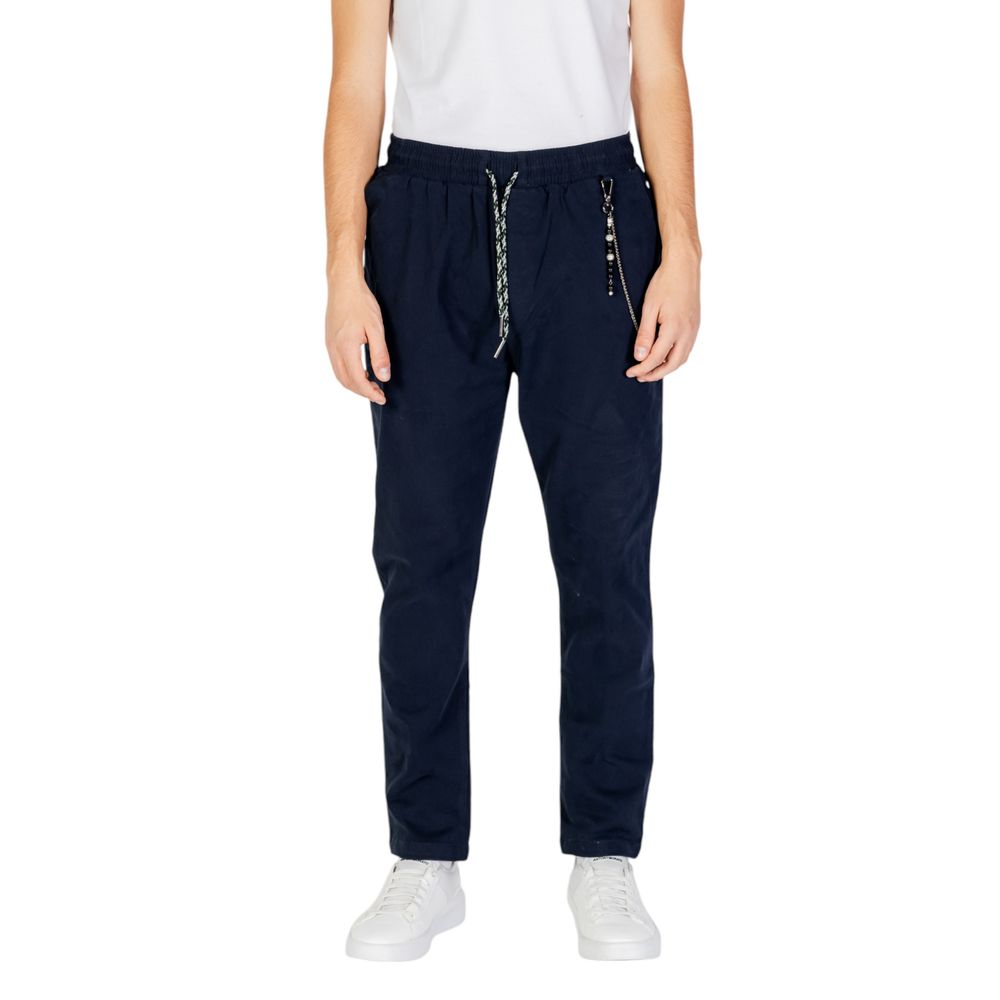 Blue Cotton Jeans & Pant