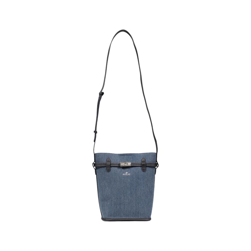 Replay Blue Cotton Handbag